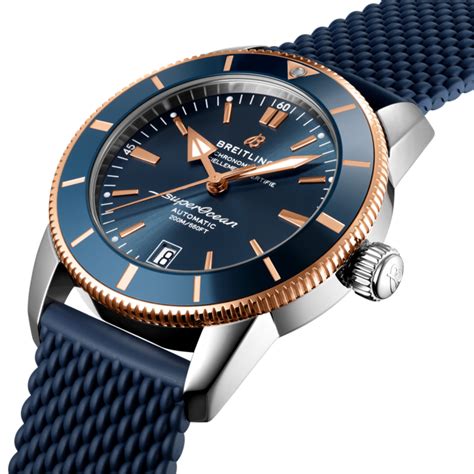 breitling superocean blue and gold|Breitling Superocean 42 price.